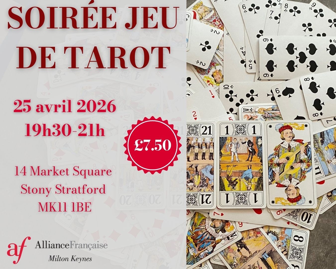 Soirée Jeu - Cartes : Tarot et Rami
