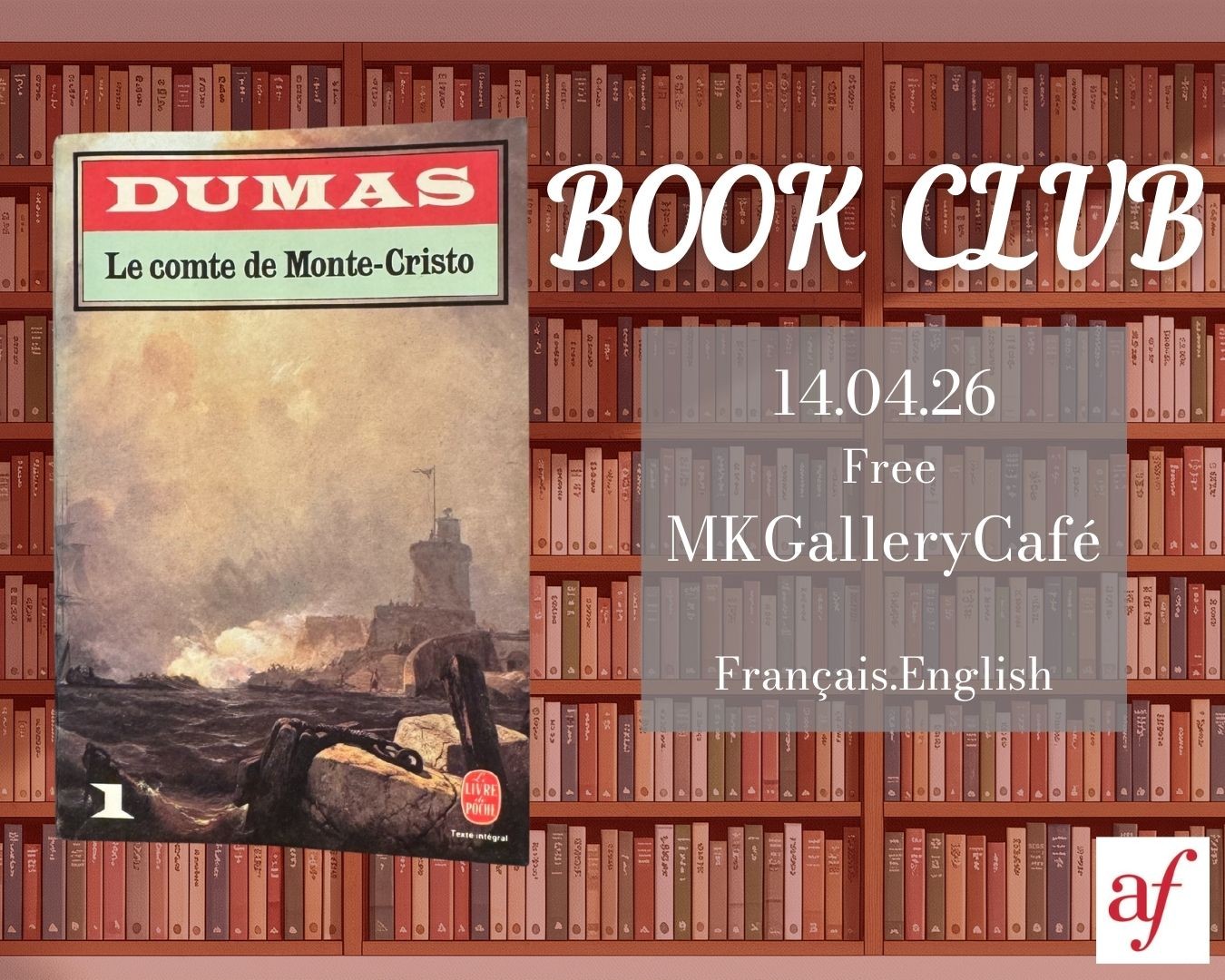 Book club - Le Comte de Monte Cristo