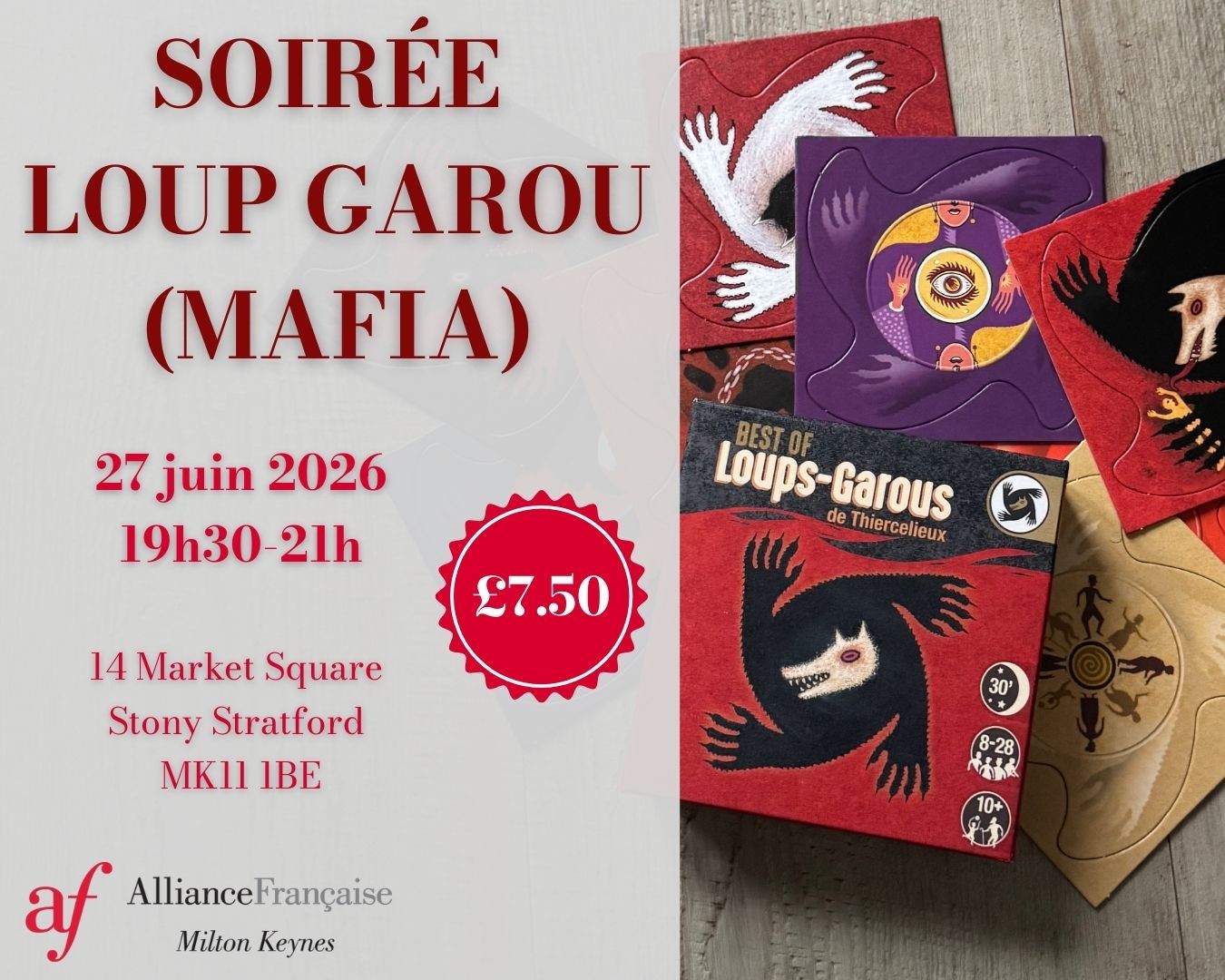 Soirée Jeu - Loup Garou (Mafia)