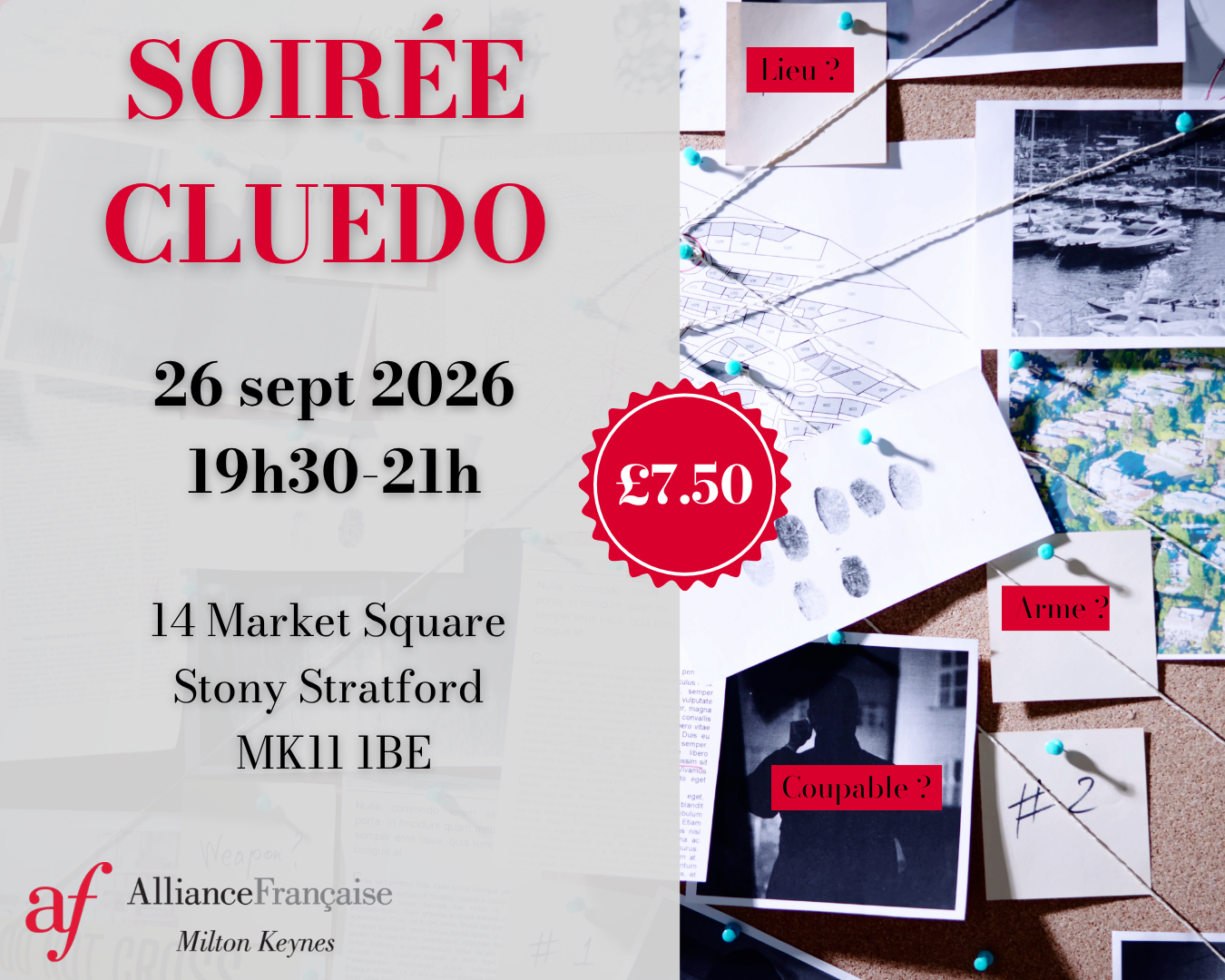Soirée Jeu - Cluedo
