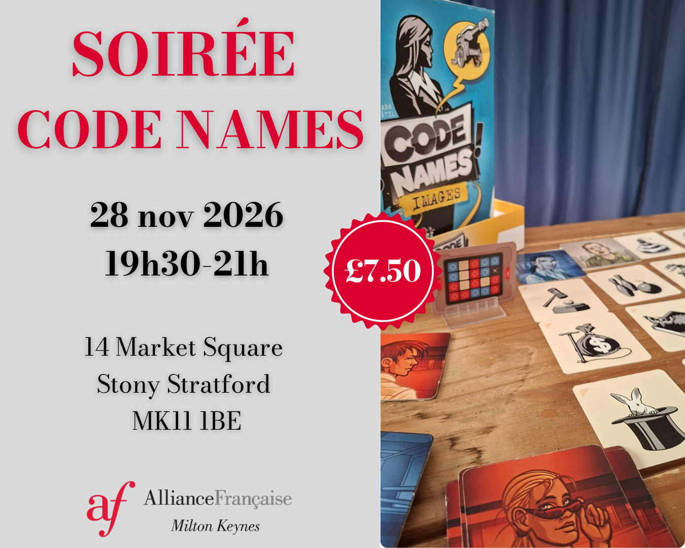 Soirée Jeu - Code Name